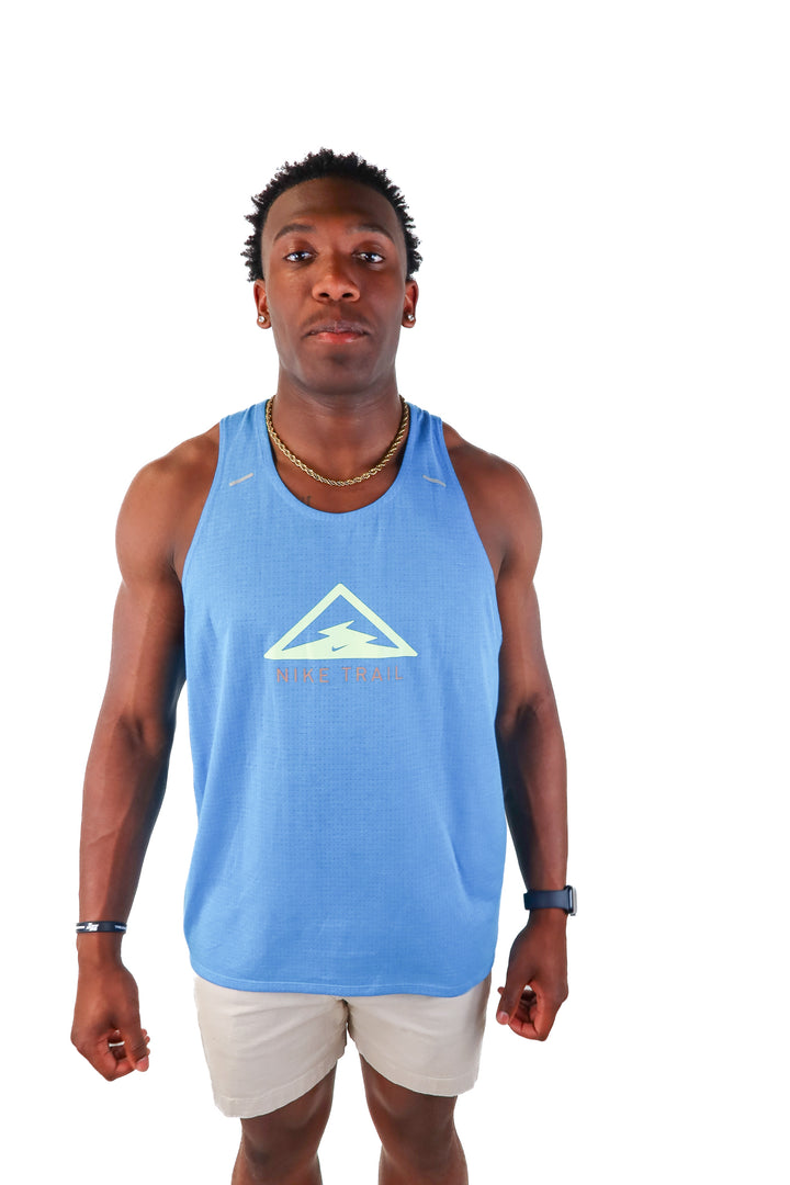nike trail blue tank (xl)