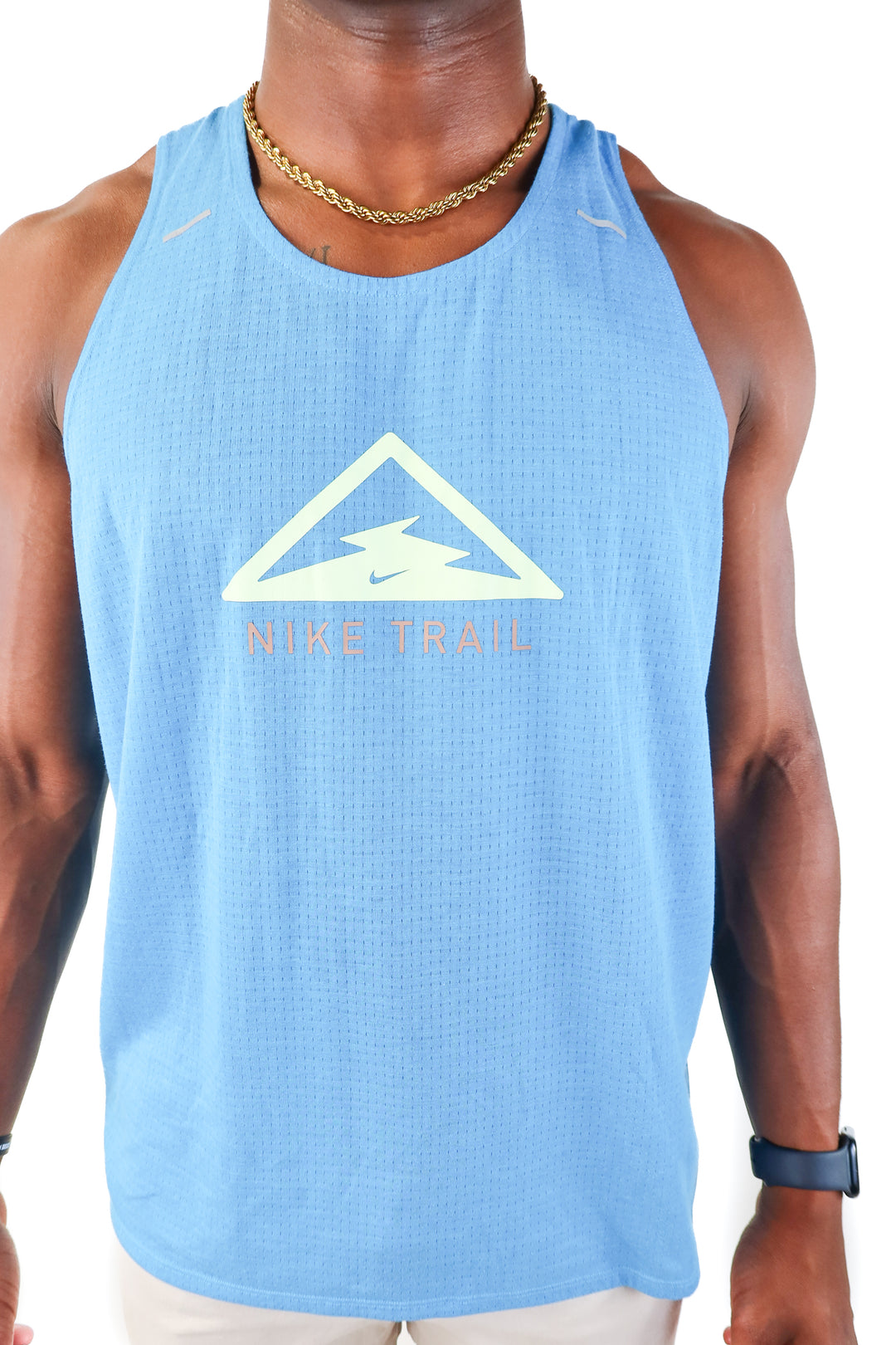 nike trail blue tank (xl)