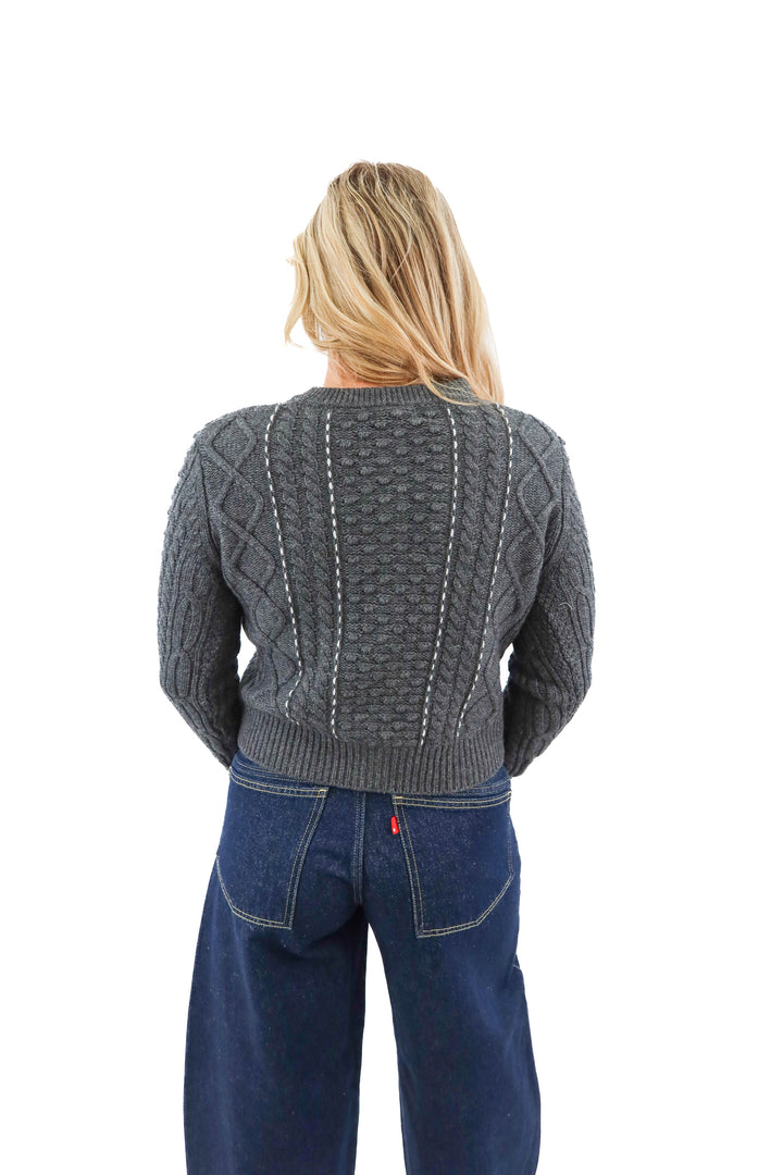 Madhappy gray cardigan (M)