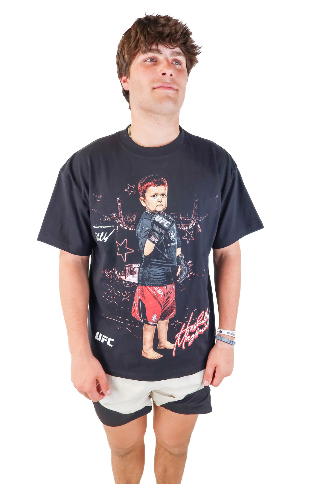 ufc hasbulla graphic tshirt NWT (XL)