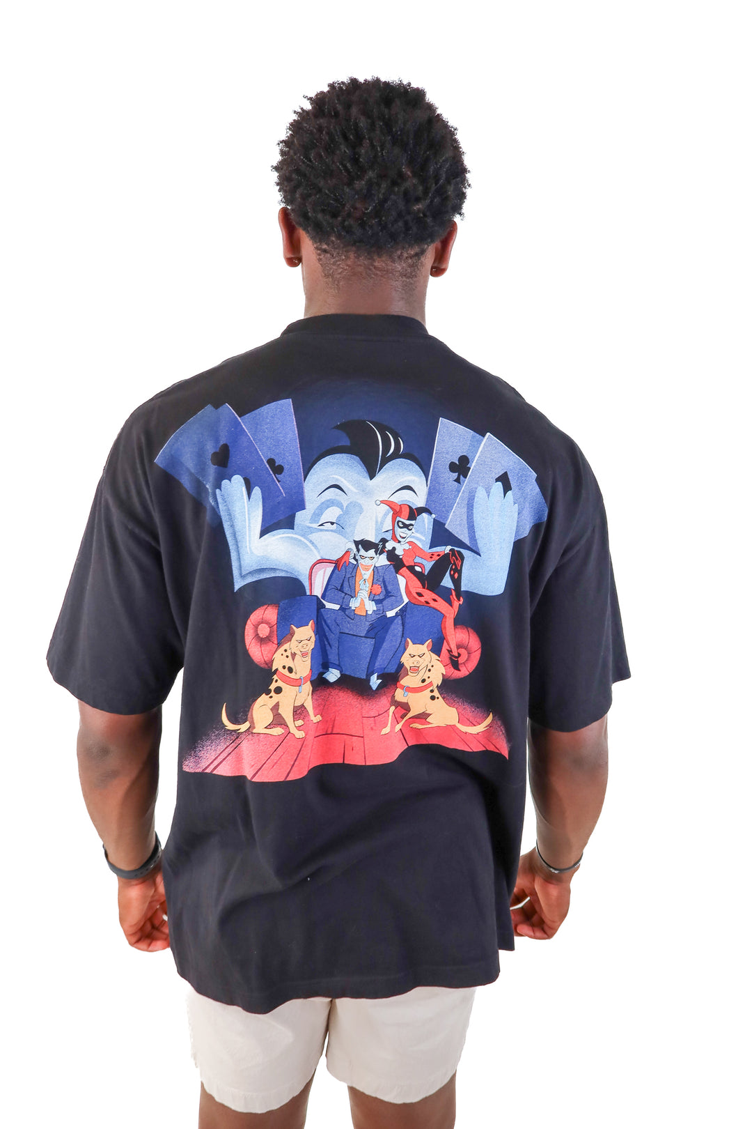 AUCTION joker cartoon black tshirt (xl)- ends 5/20 at 8pm CT