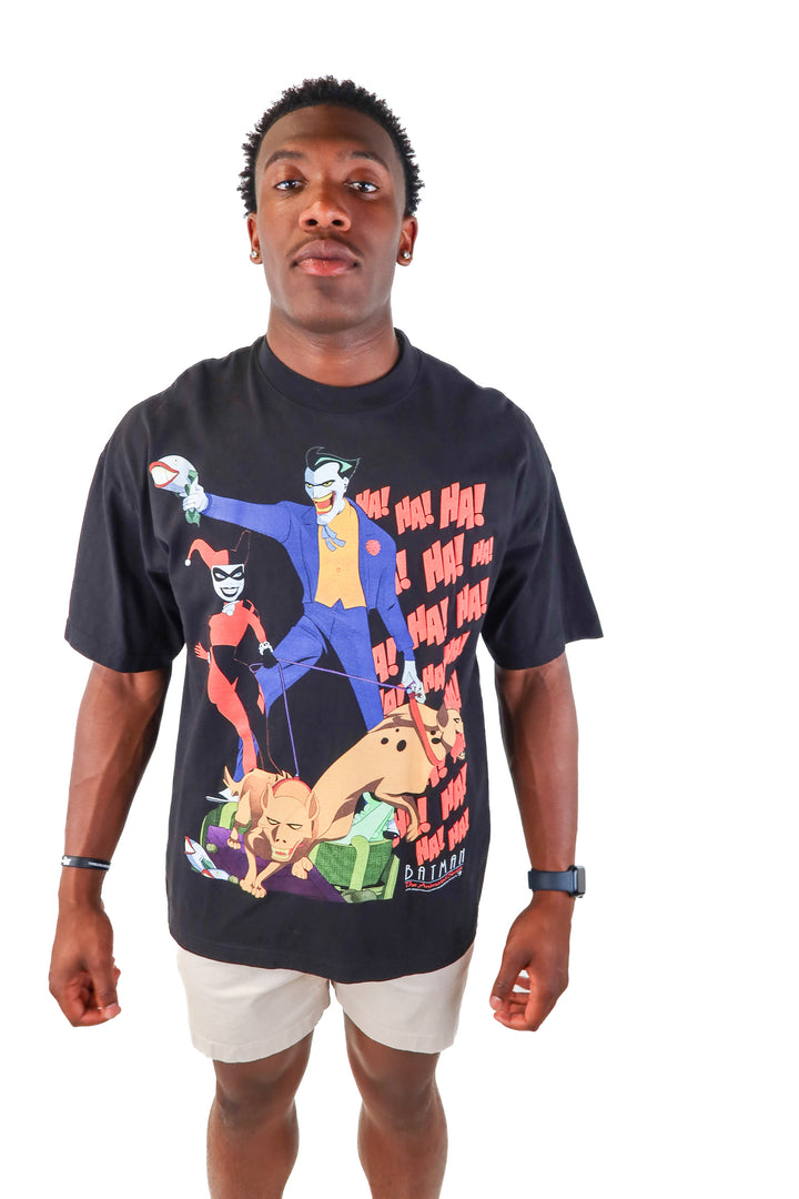 AUCTION joker cartoon black tshirt (xl)- ends 5/20 at 8pm CT
