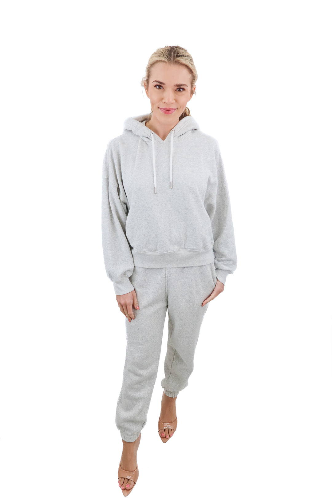 Abercrombie & Fitch grey sweat set (M)