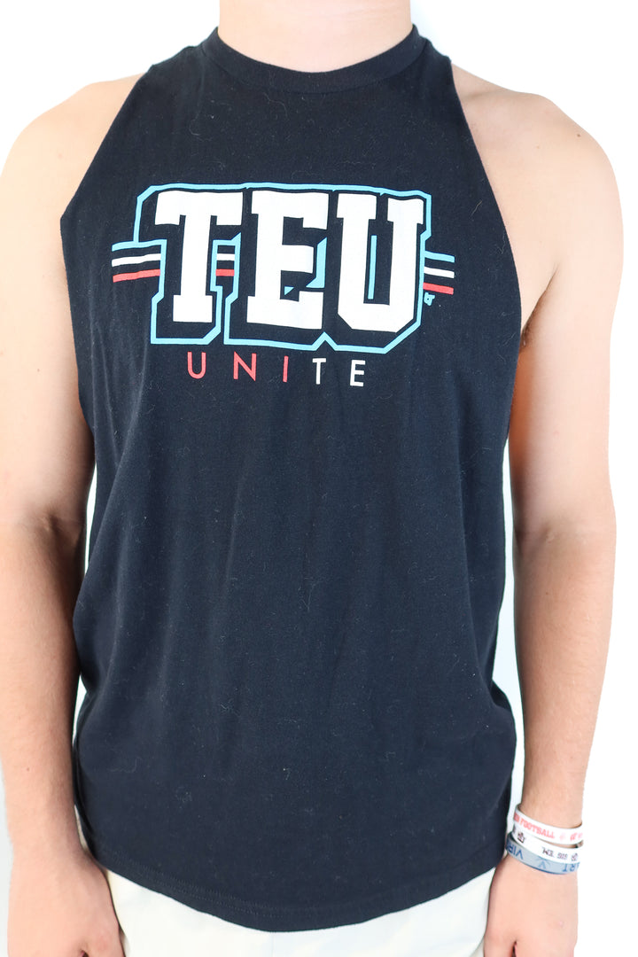 AUCTION teu university unite black tank (xl*)- ends 5/20 at 8pm CT