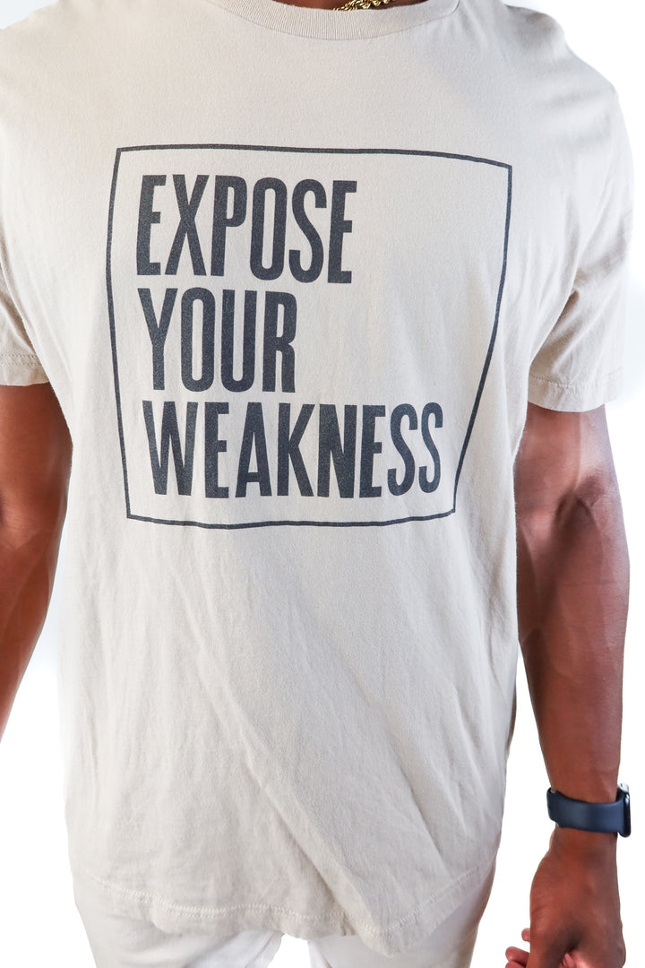 expose your weakness tshirt (XL)