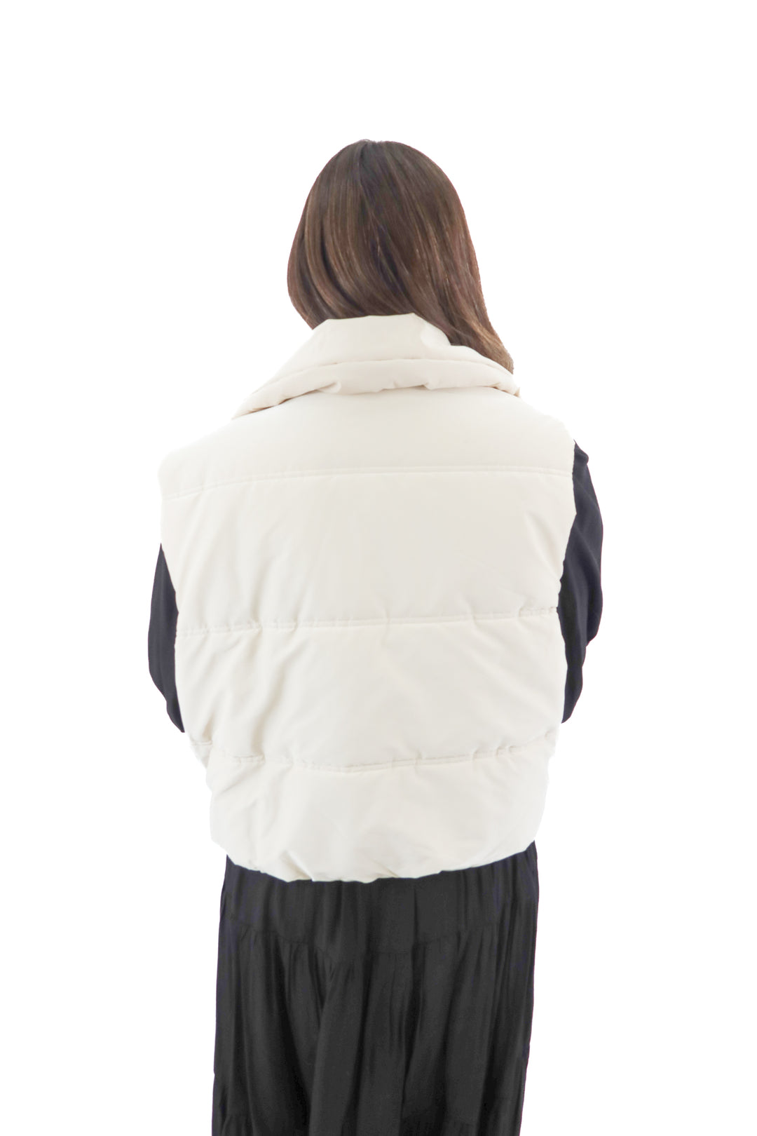 wild fable cream puffer vest (xxl)