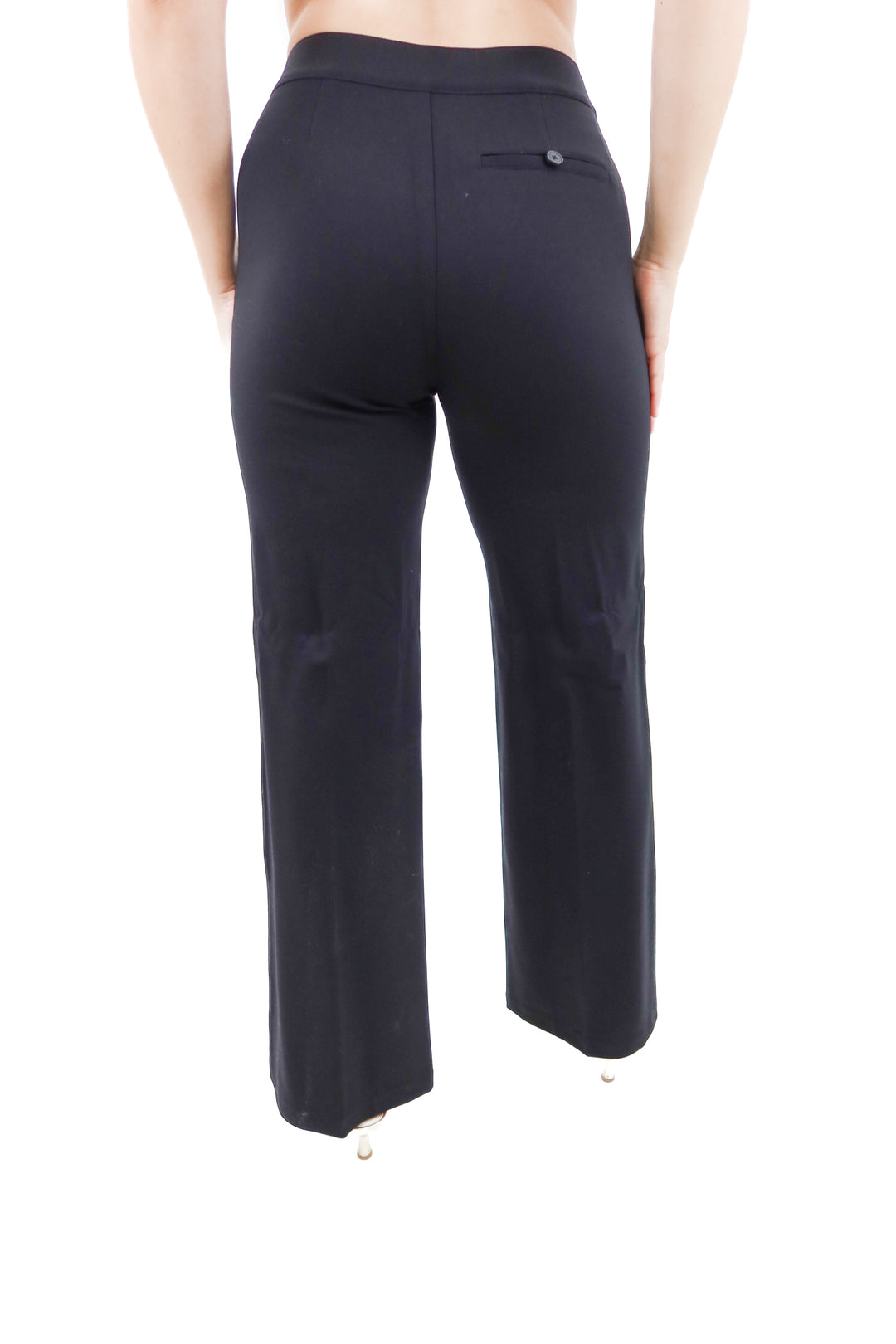 spanx black flare pant (s; retail $158)