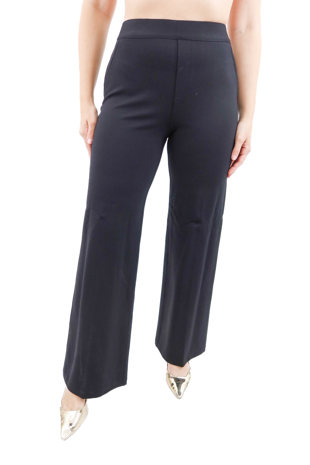 spanx black flare pant (s; retail $158)