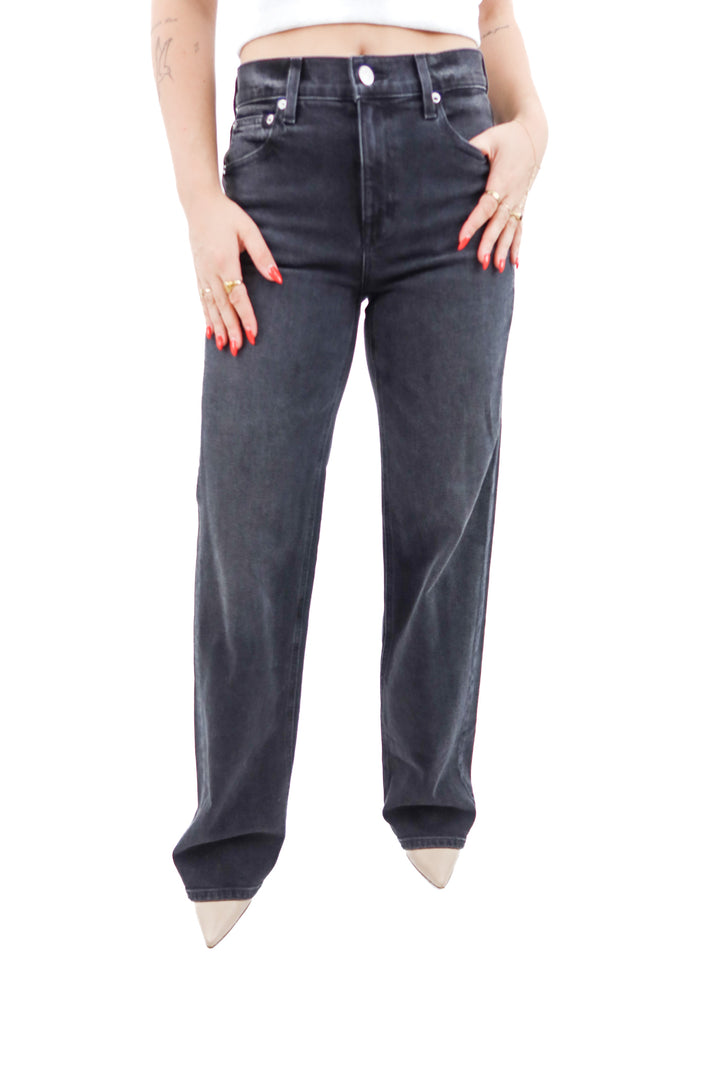 ayer black straight leg jean (27; retail $285)