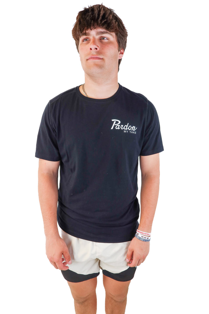 SOLD Barstool black pardon my take tshirt (xl)