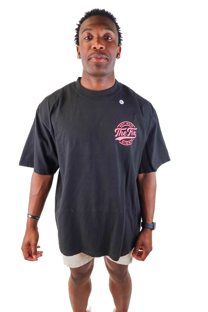 the fix black/pink tshirt NWT (xl)