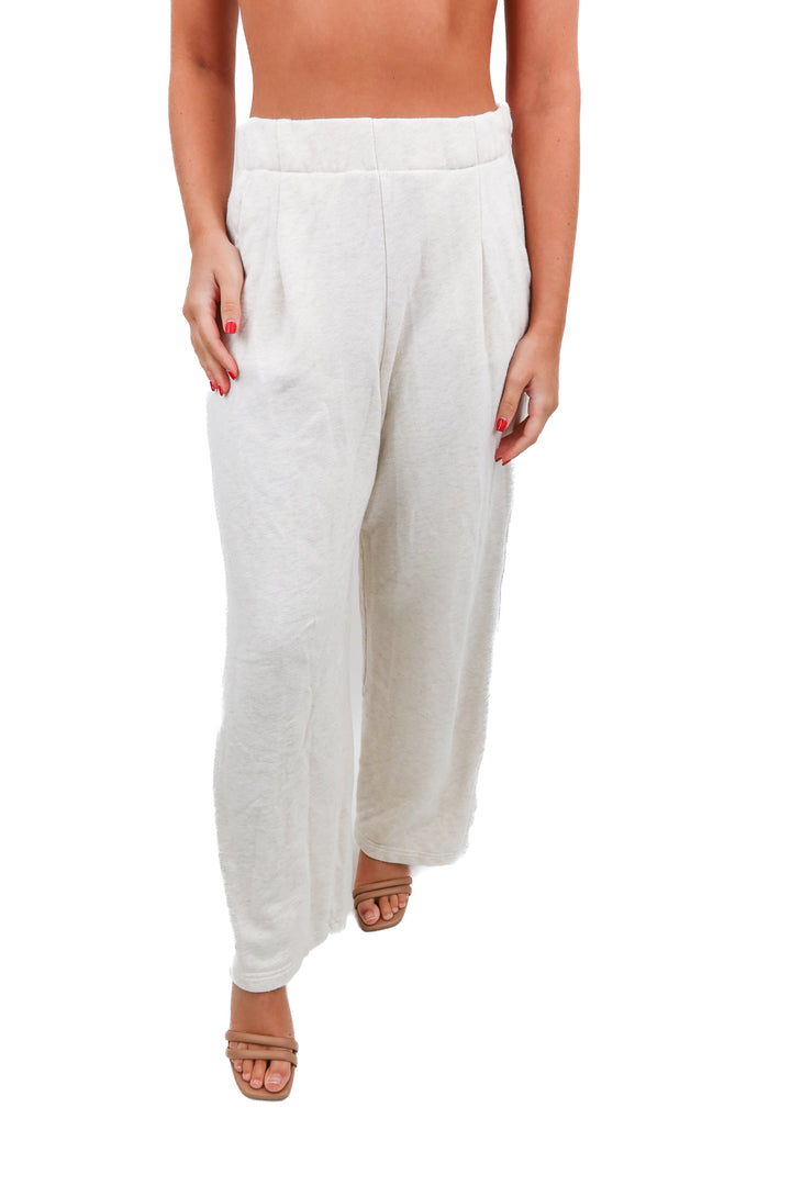 aerie oatmeal loungepants (S)