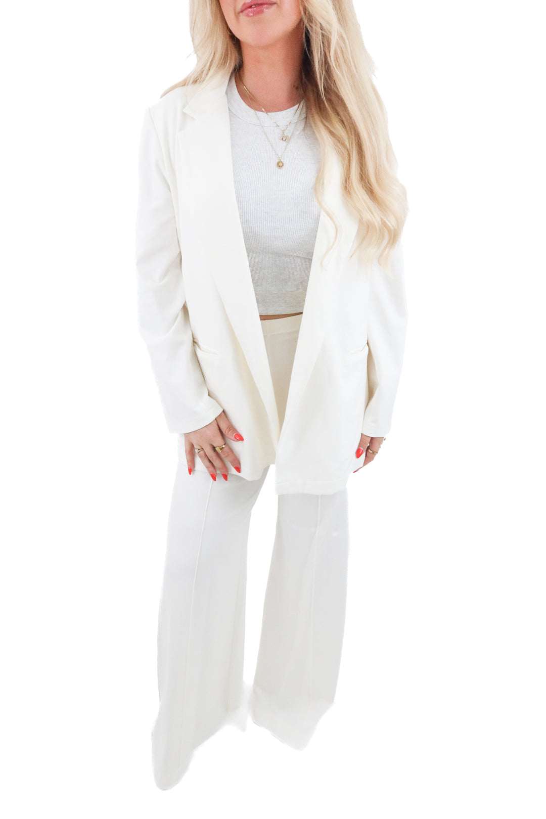 ripley radar cream pant and top set NWT (2; retail $306)