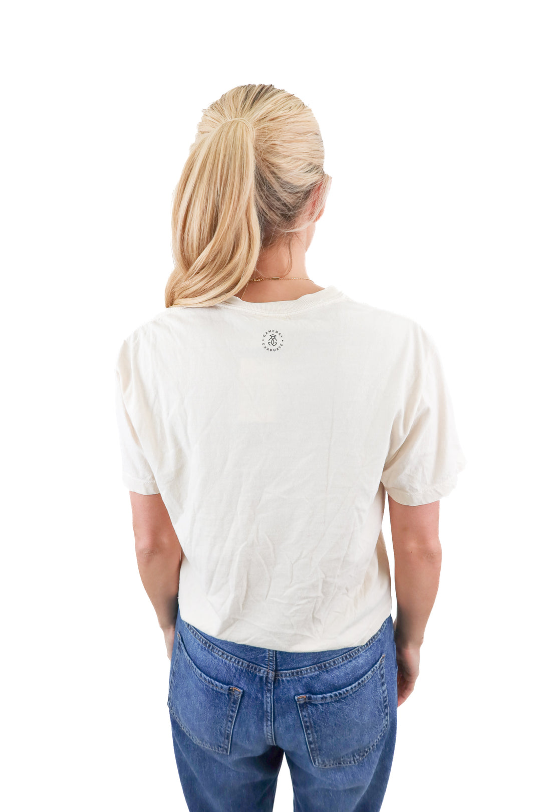 Comfort Colors cream "State" shirt (M)