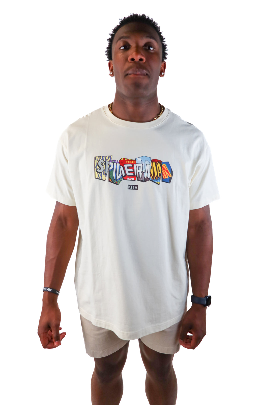marvel x kith spiderman tshirt (XL)