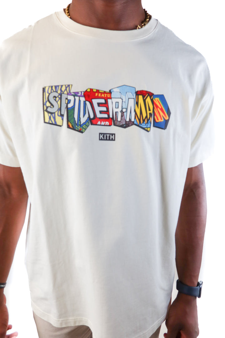 marvel x kith spiderman tshirt (XL)
