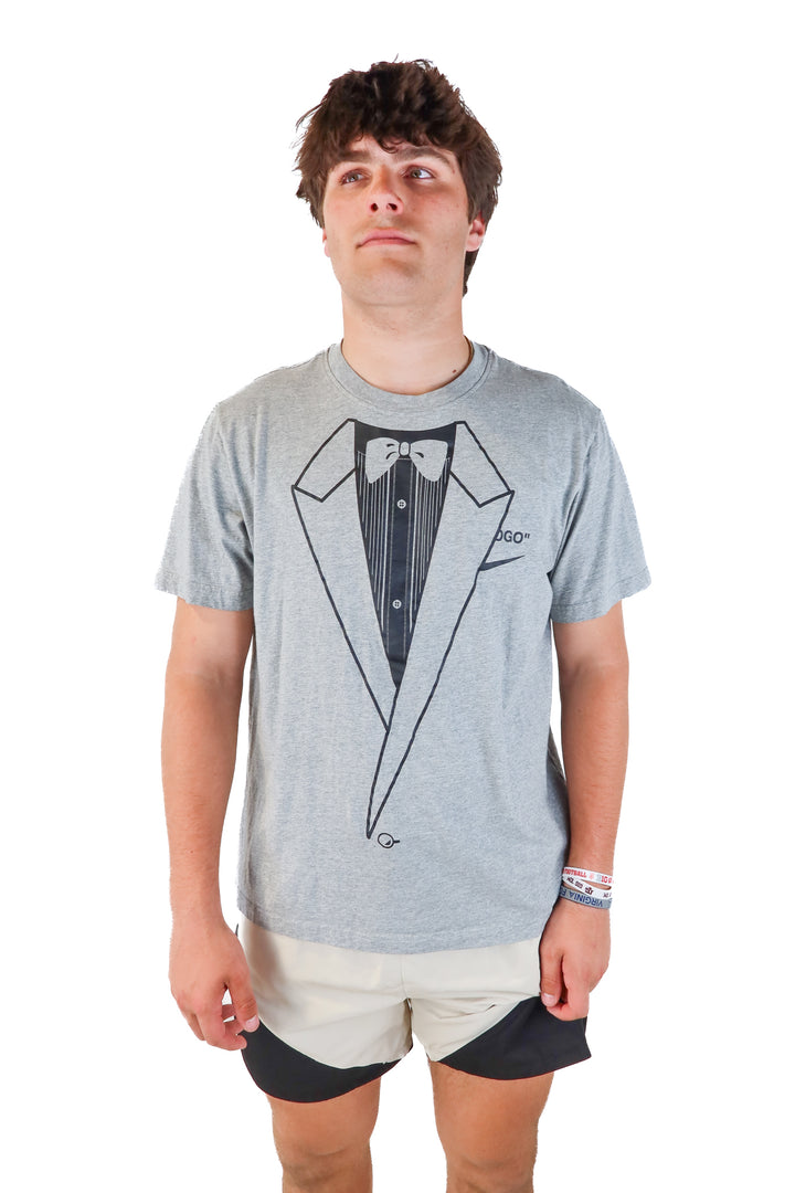 nike x off white suit grey tshirt (xl)