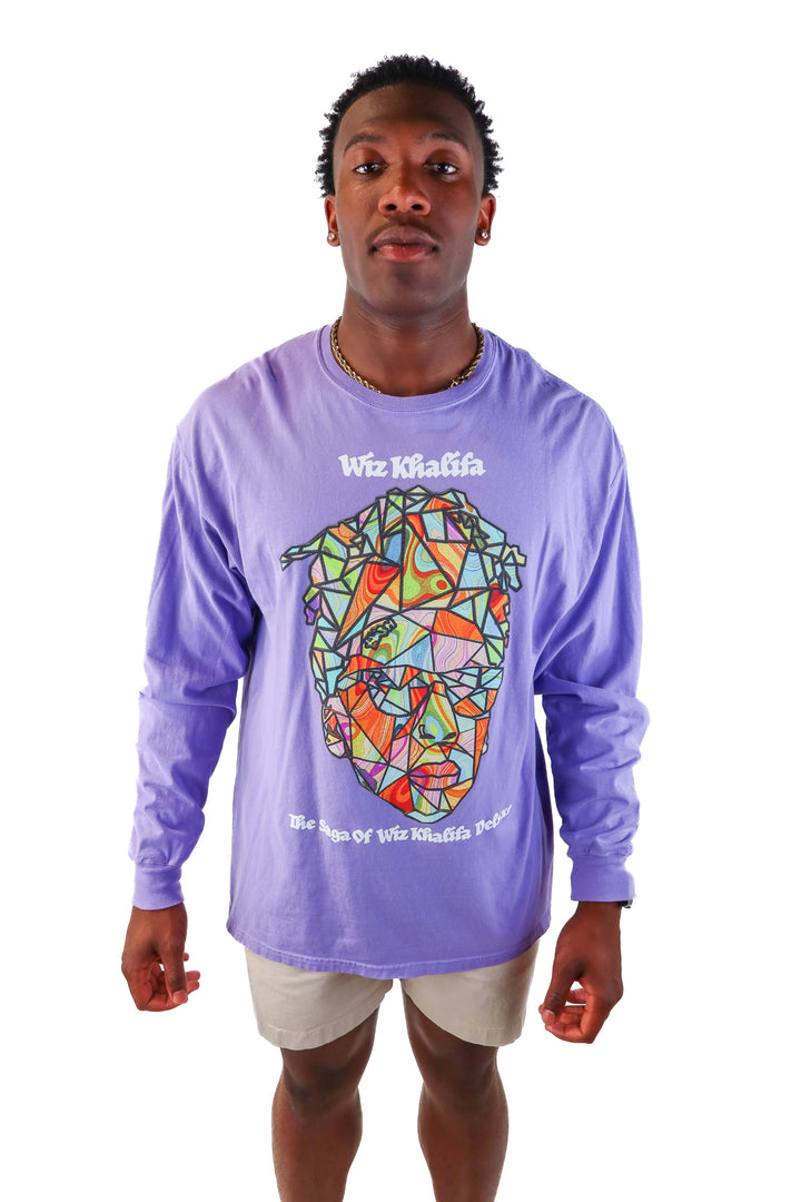 wiz khalifa purple tshirt (XL)