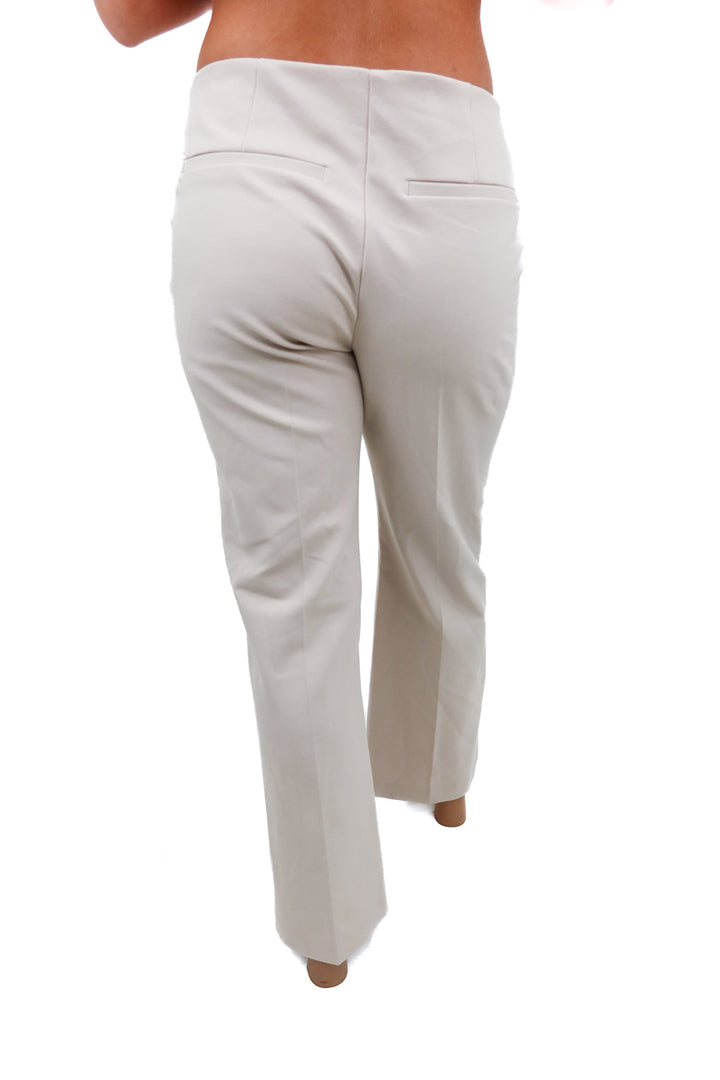 Abercrombie & Fitch beige trouser pants (6S; retail $90)