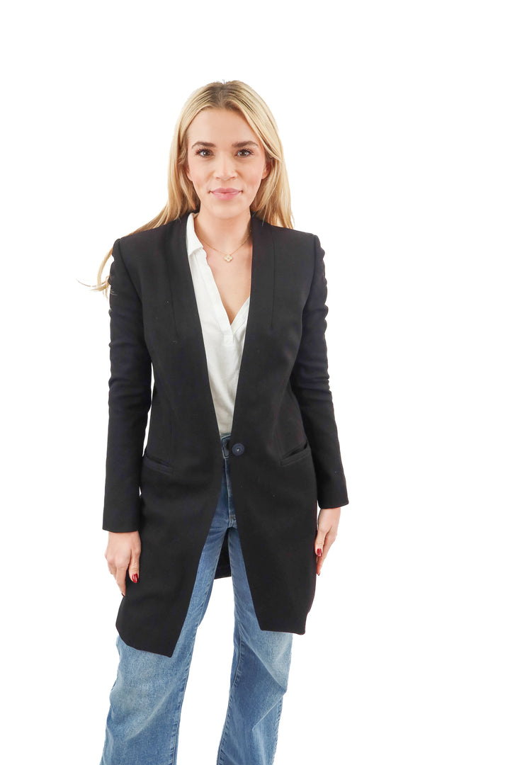 madewell black long blazer (2)