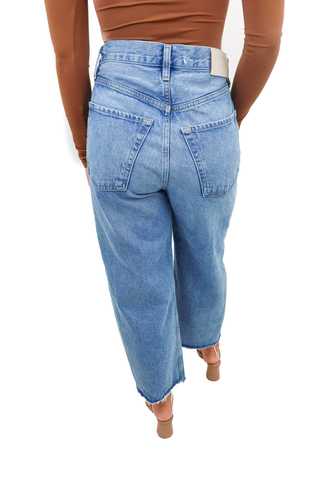 citizens of humanity "ayla" light wash jeans (25; retail $258)