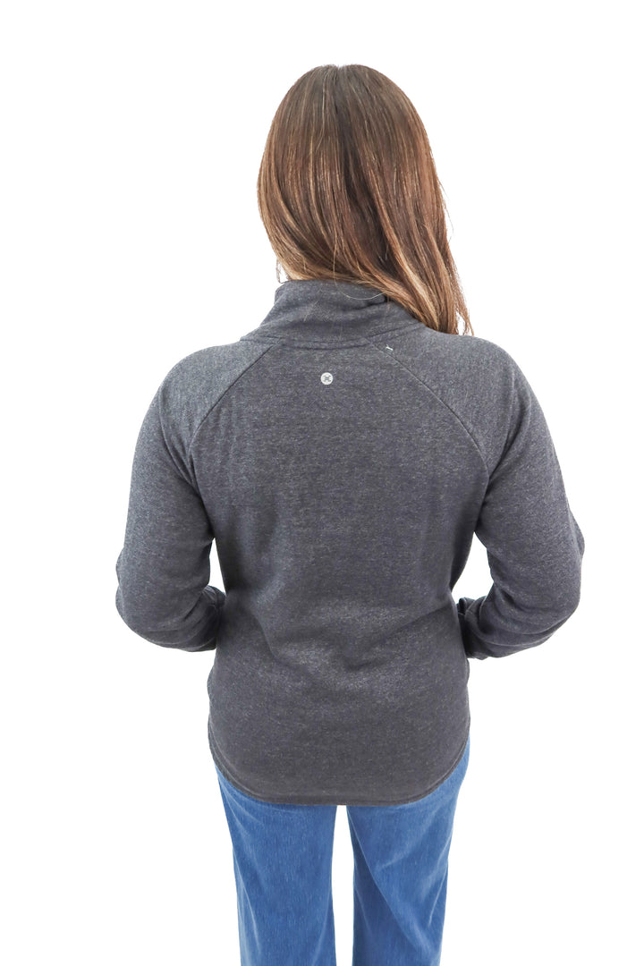 rbx charcoal gray pullover (L; retail $43)
