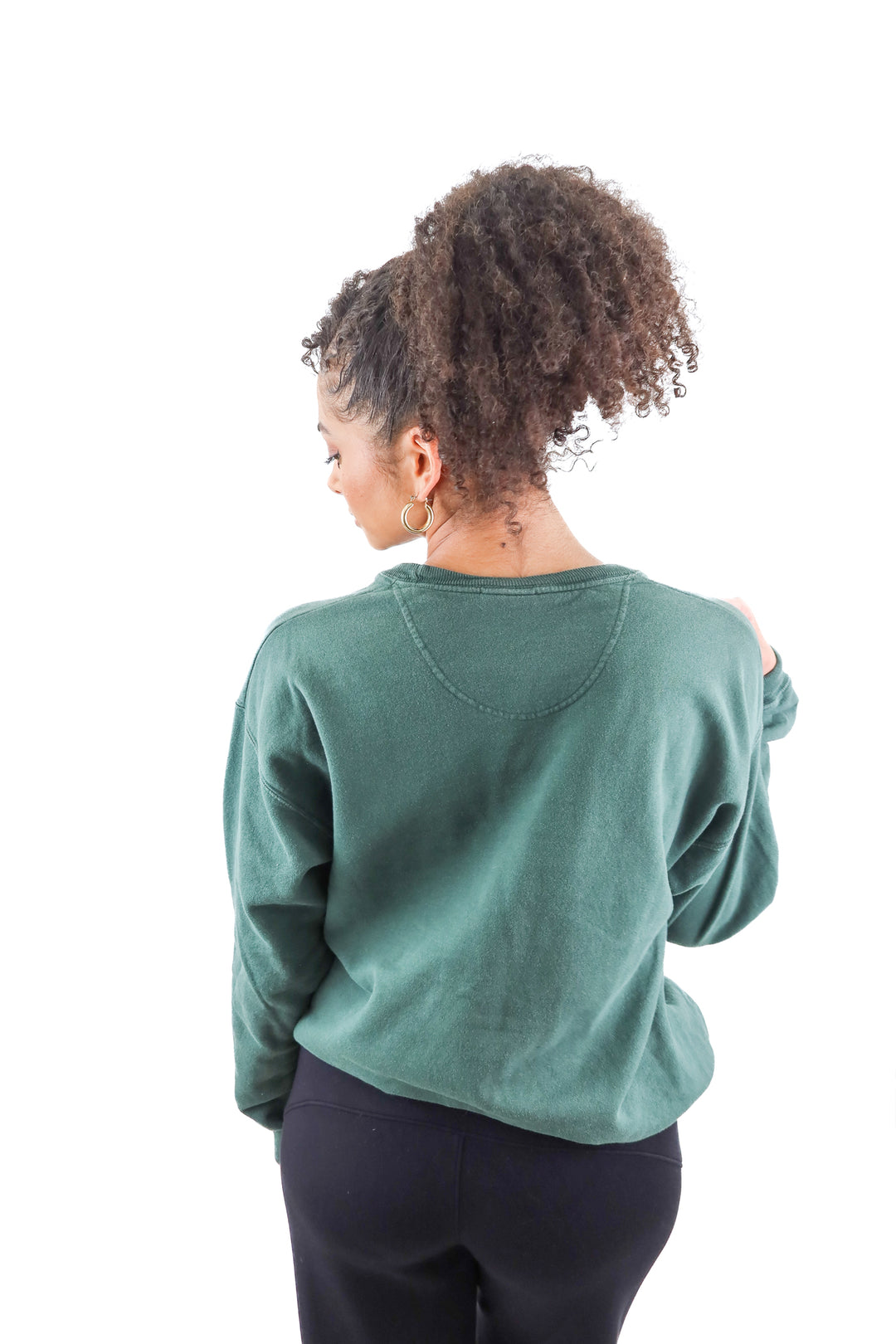 merry green crewneck sweatshirt (m)