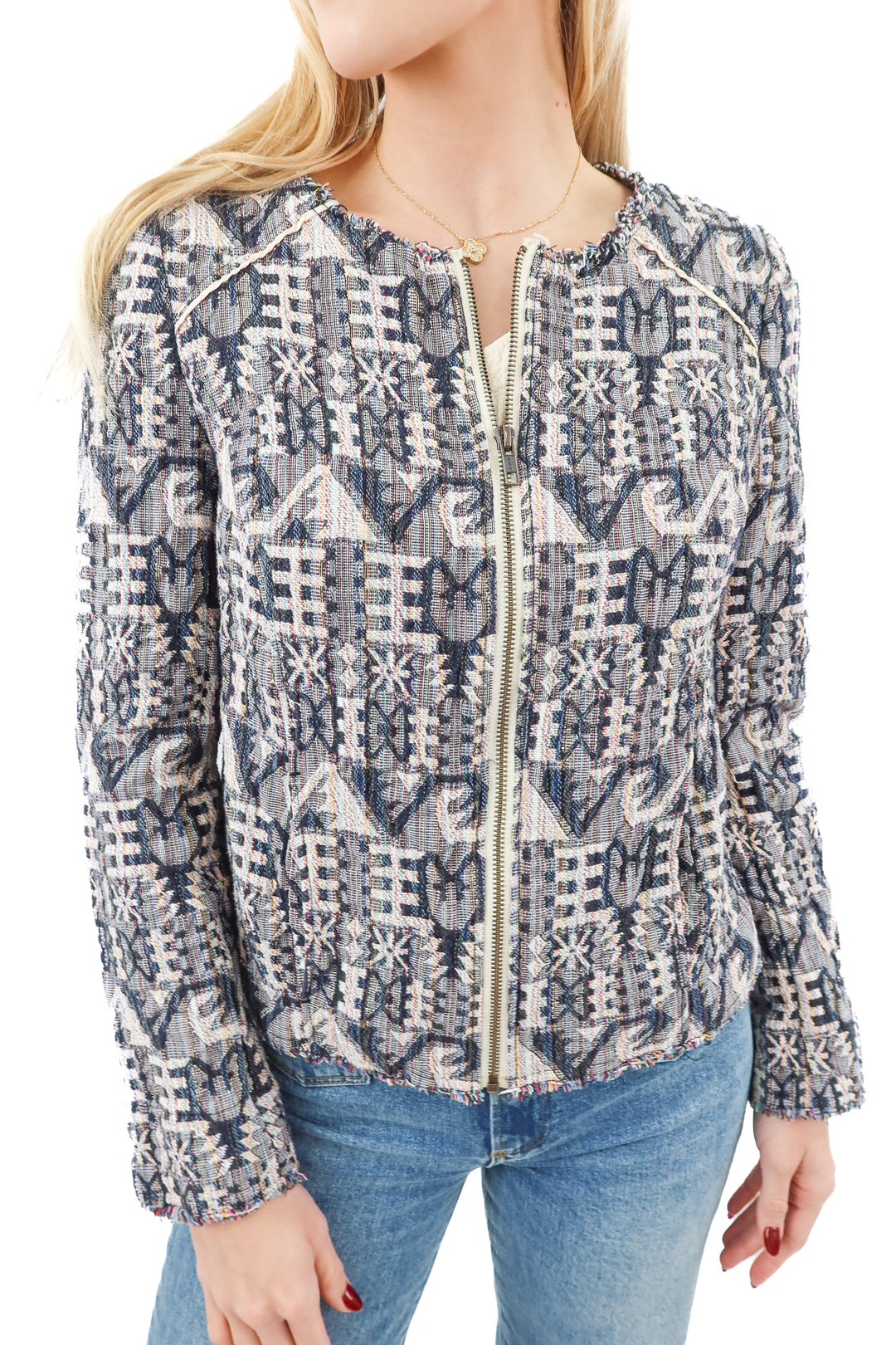 hei hei woven zip up jacket (4)
