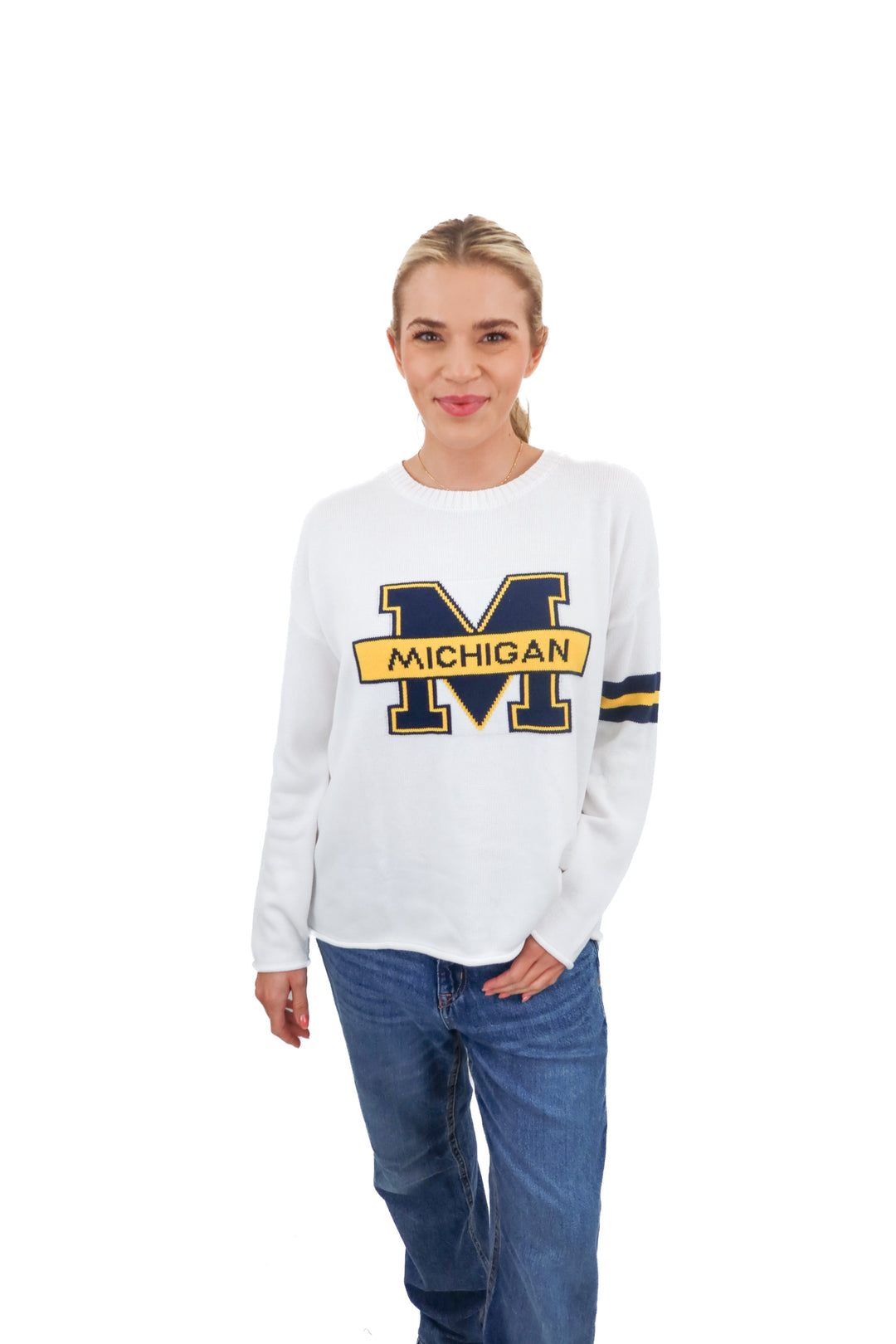 newport knits michigan sweater (s; retail $130)