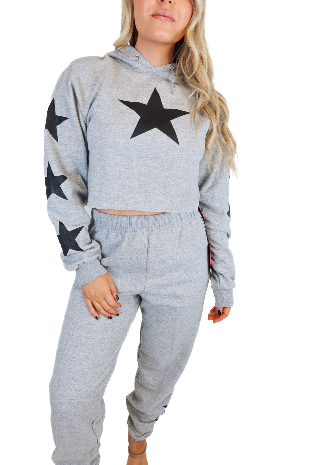 Myrrhe grey star sweat set NWT (S; retails for  $300)