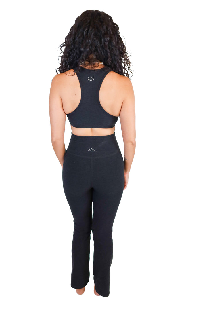 Beyond Yoga Black Space Dye Athletic Set (S)