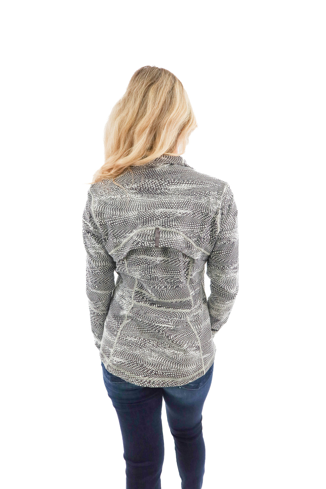 Lululemon gray and white define jacket (10)