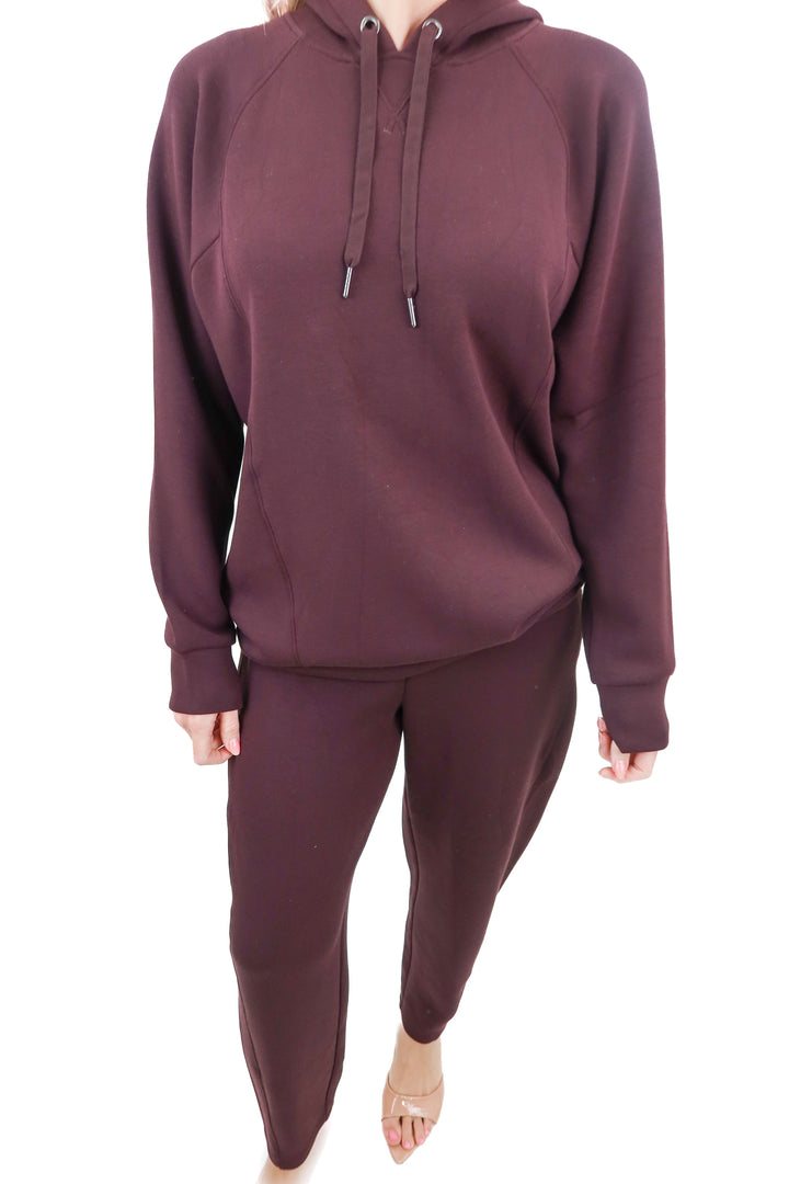 spanx truffle brown sweat set NWT (s; retail $238)