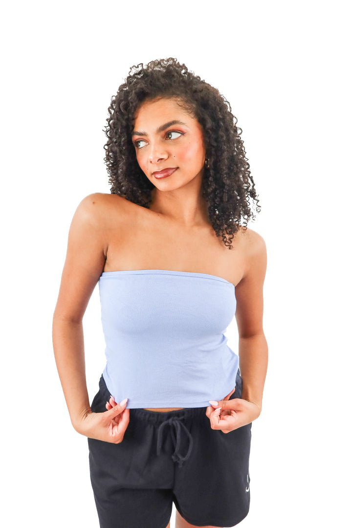 klassy network lavender tube top NWT (M)