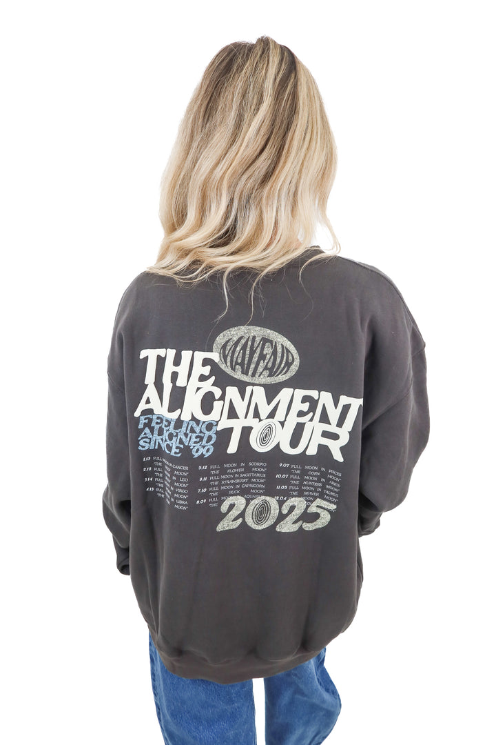 mayfair group "the alignment crewneck" NWT (s/m; retail $118)