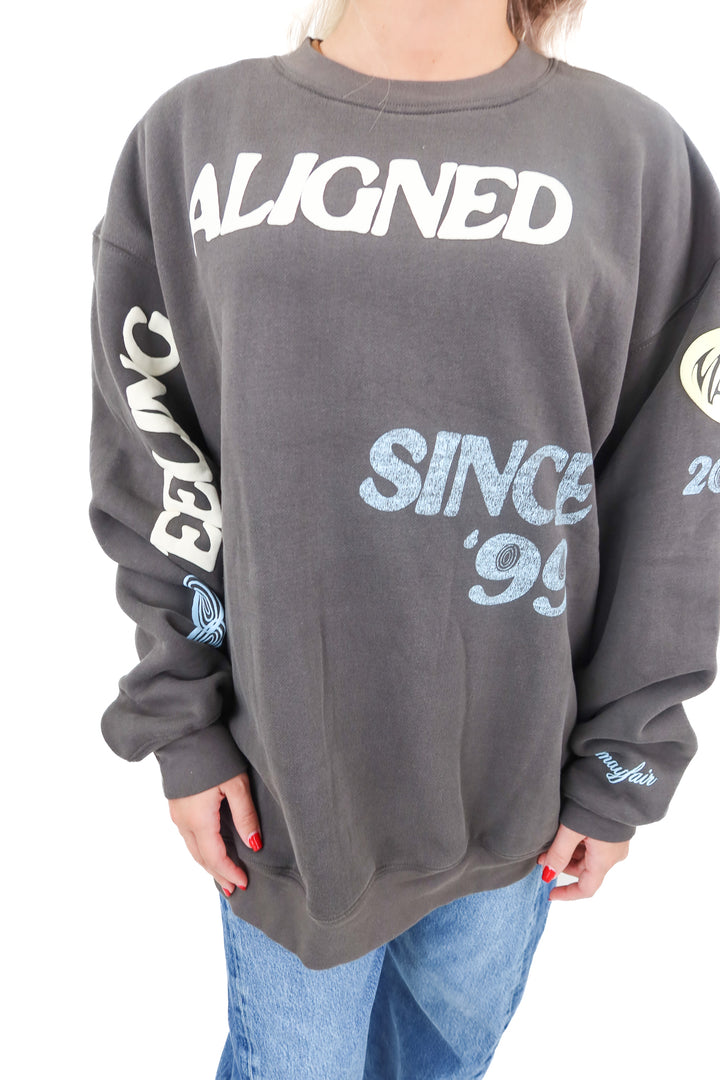 mayfair group "the alignment crewneck" NWT (s/m; retail $118)