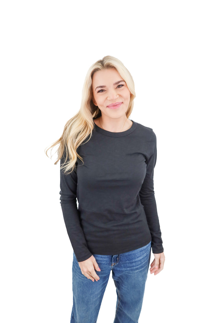 rag & bone black long sleeve top NWT (s; retail $95)