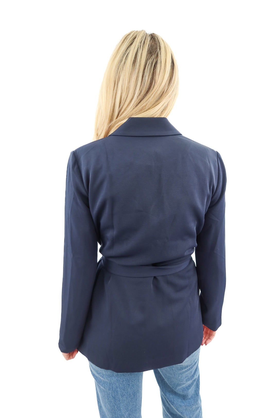 tuckernuck navy blazer (xs; retail $298)