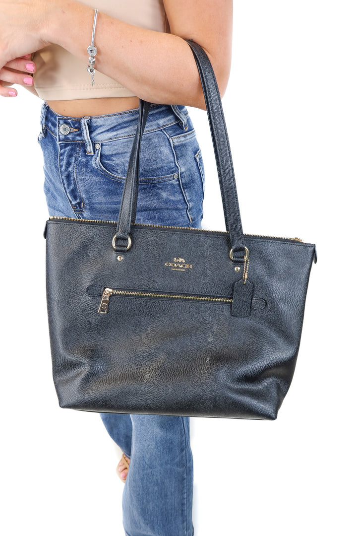 coach black tote bag (retail $398)