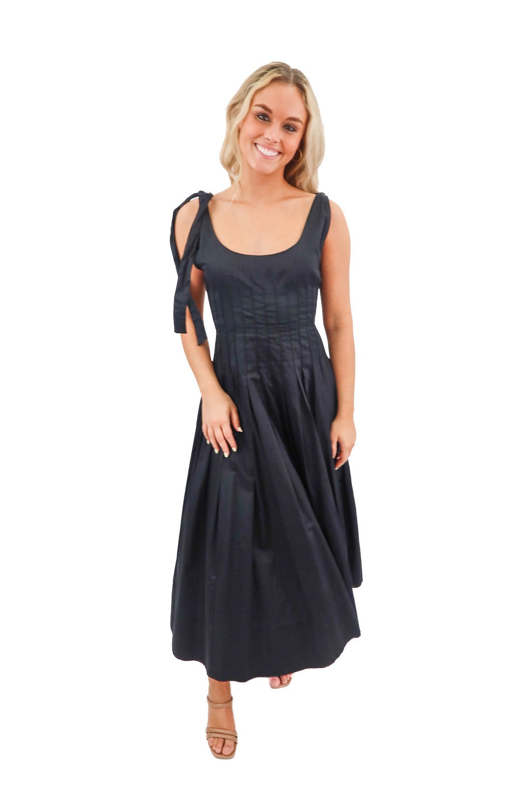hunter bell black corset maxi dress (4; retail $690)