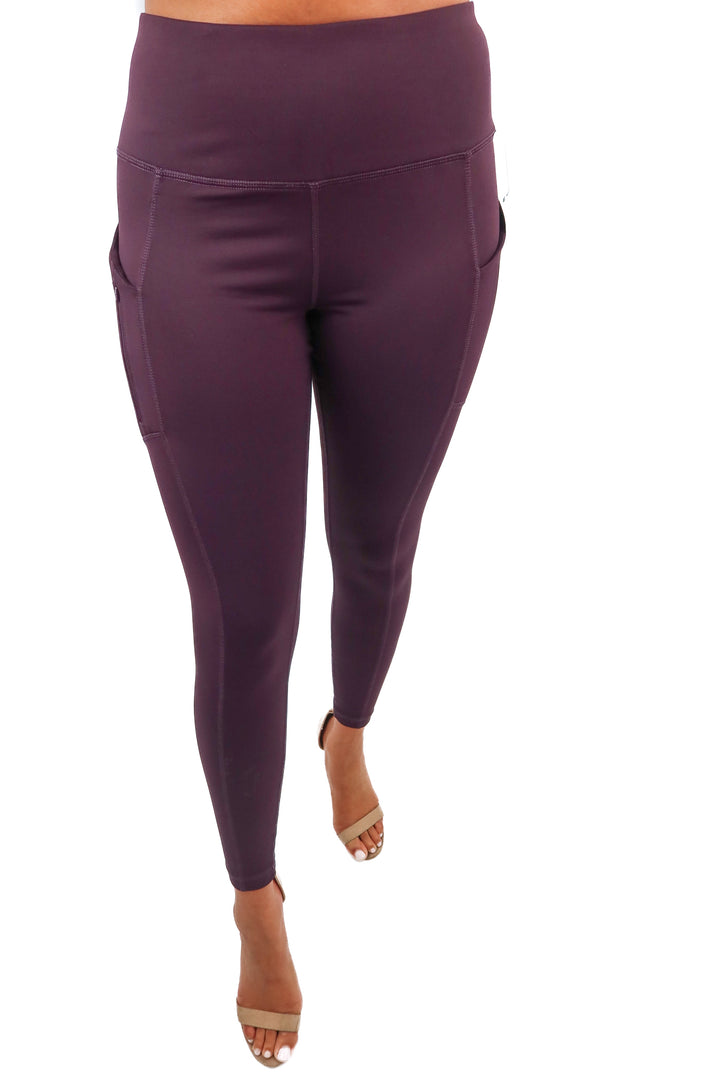 rbx purple leggings NWT (m; retail $39.99)