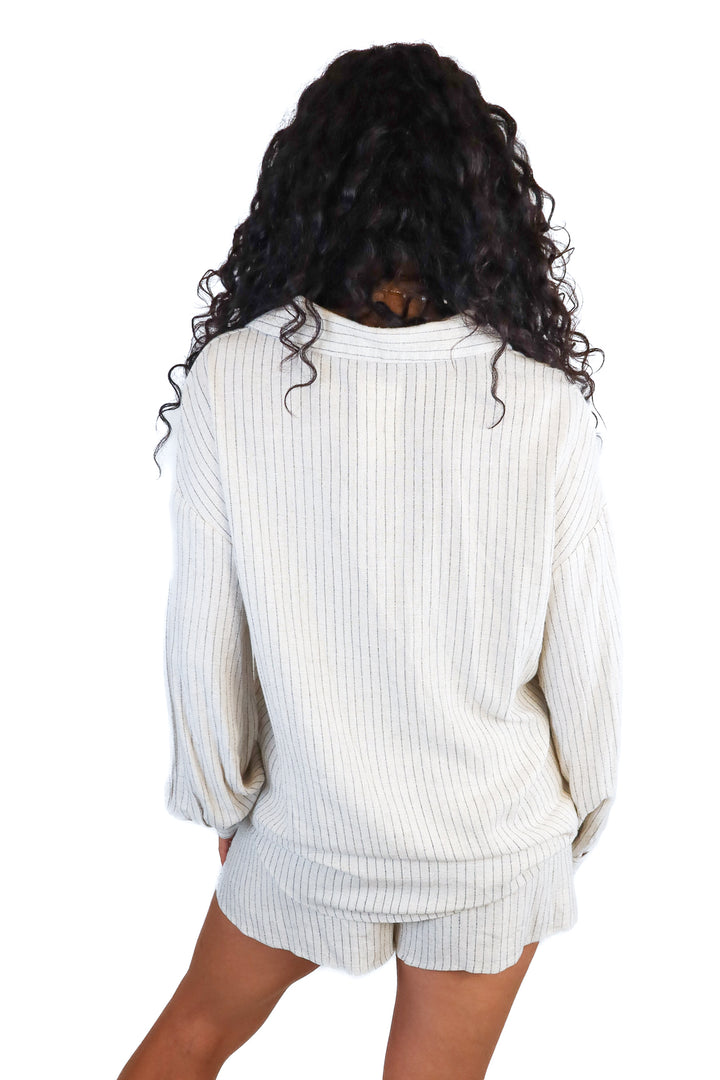 Skylar Rose beige w/ back stitching set (S)