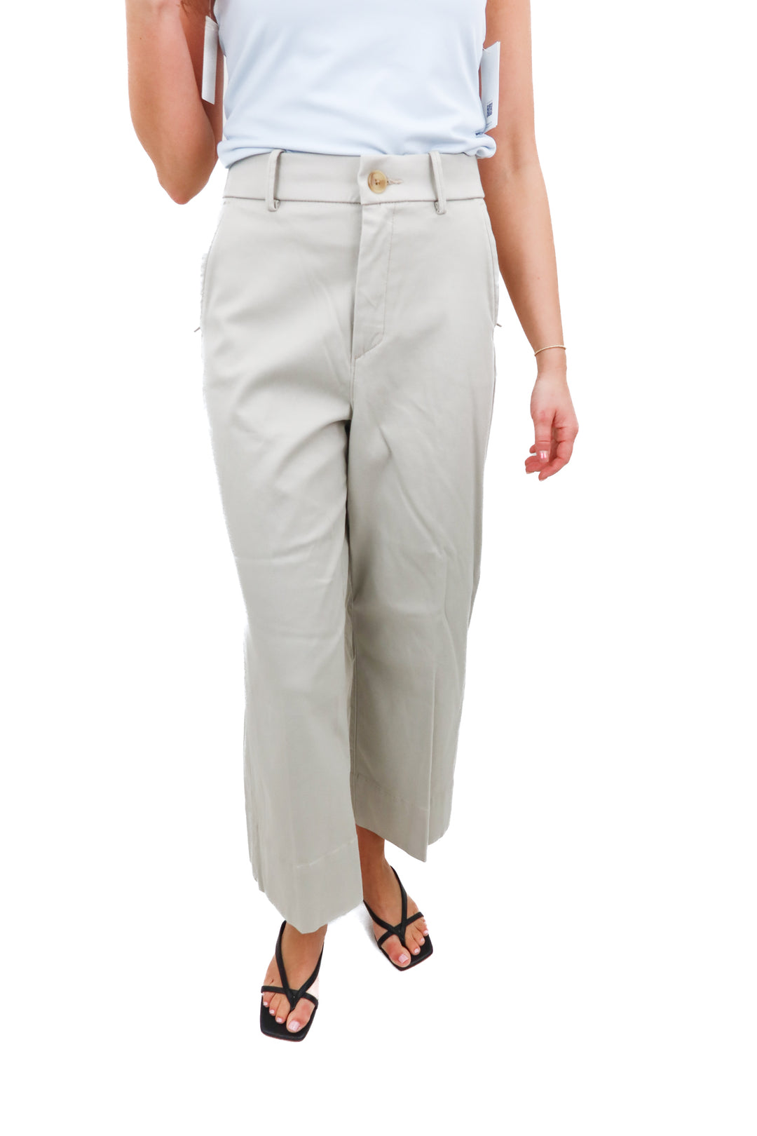 spanx bone cropped wide leg pants NWT (retail $128)