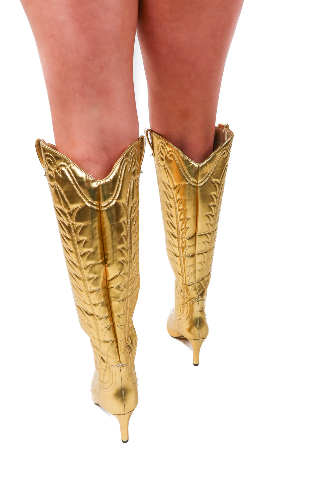 AUCTION ego gold heeled cowboy boots (10)- ends 5/20 at 8pm CT