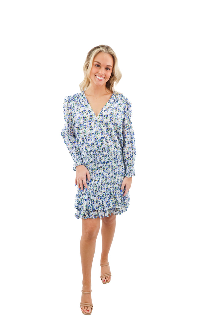 Veronica Beard cobalt multi colored darrah dress NWT (10; retail $498)