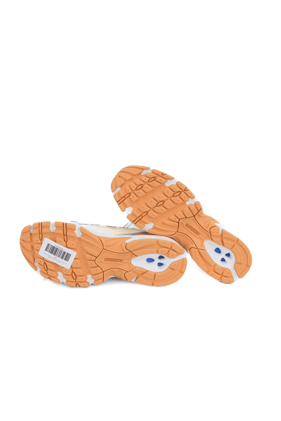 new balance 740 orange/silver sneakers (8.5)