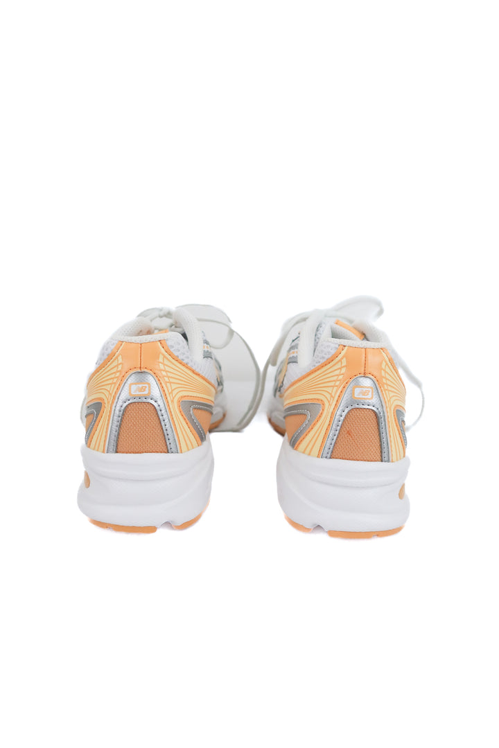 new balance 740 orange/silver sneakers (8.5)
