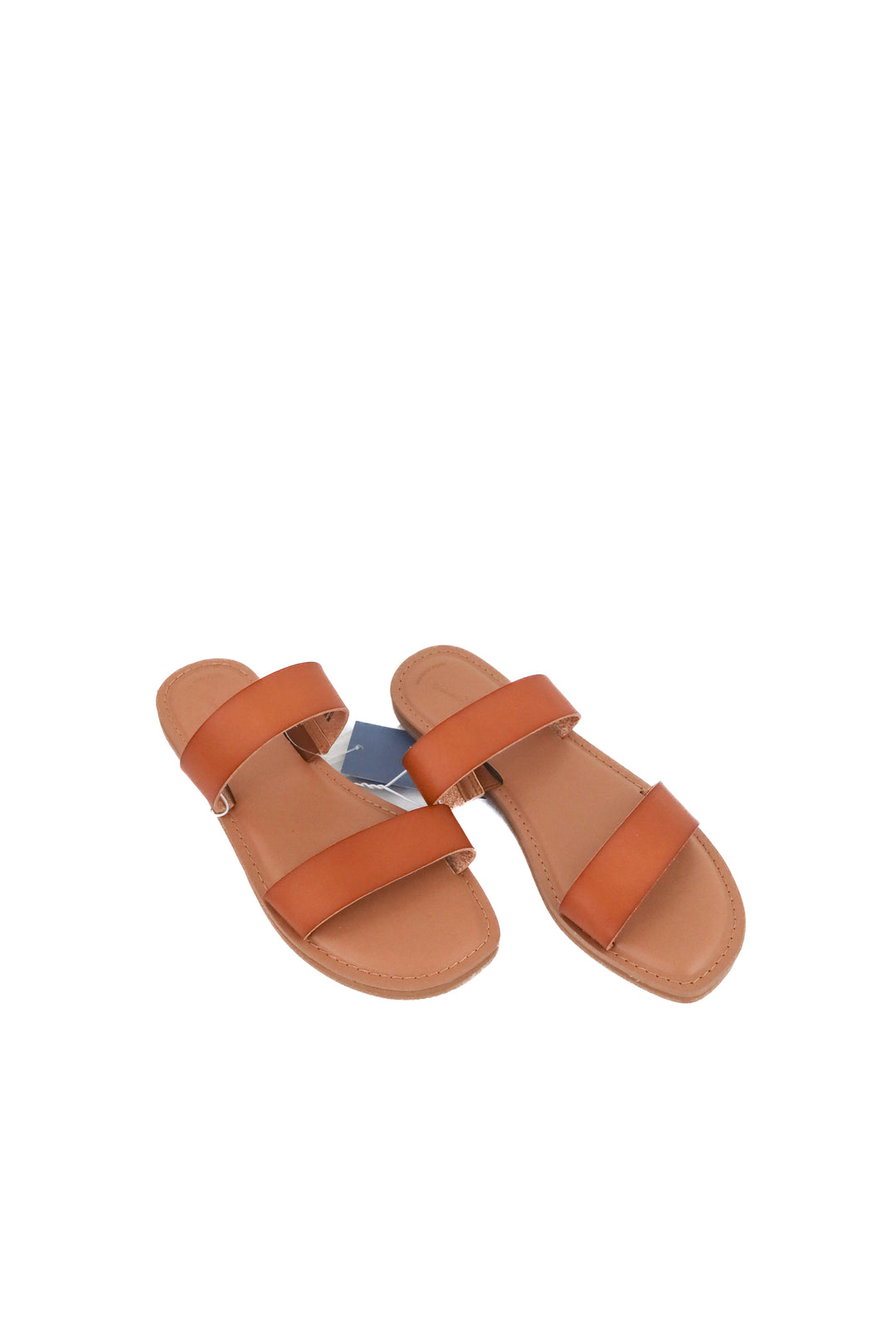 universal thread brown strap sandals (7.5; retail $25)