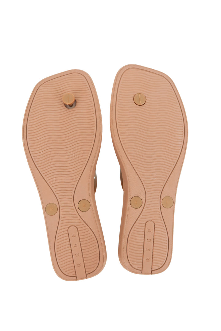 reef brown solaye flip flops nwt (9; retail $38)