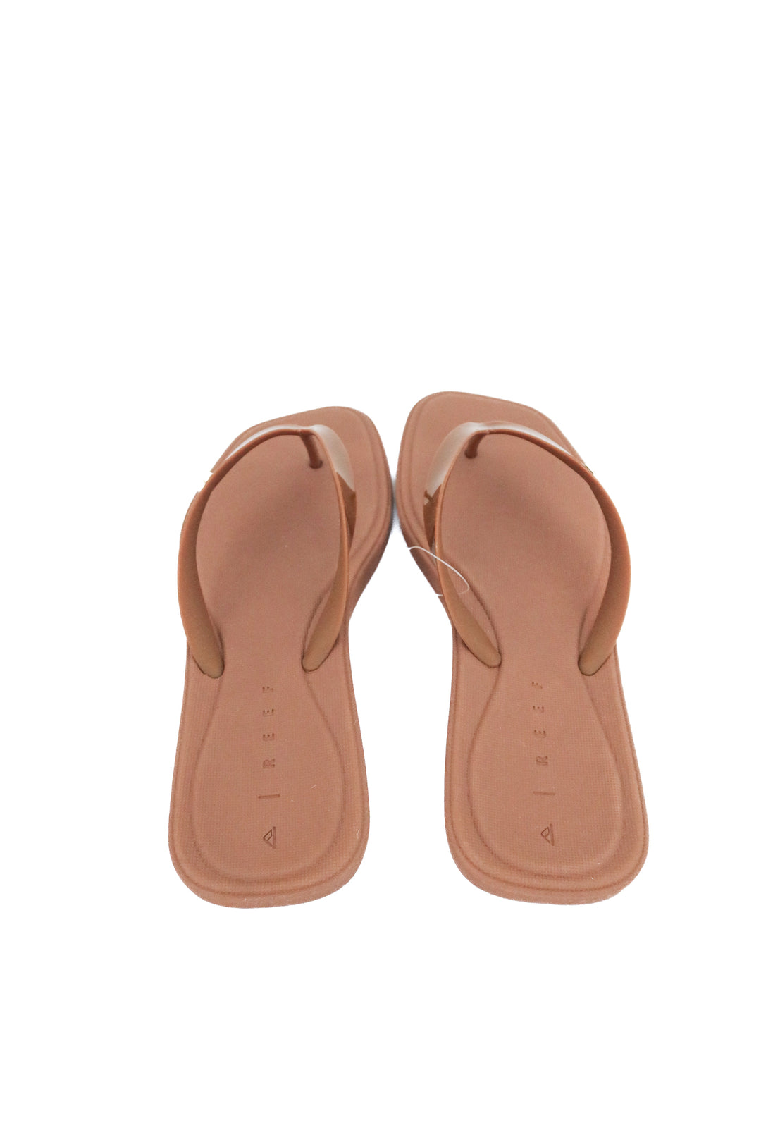 reef brown solaye flip flops nwt (9; retail $38)